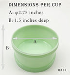 Bird Feeder, 3-Compartment Storage Cups - Image 3