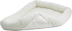 MidWest Homes for Pets QuietTime Giant Dog Bed – White Fleece Bolster, - Image 2