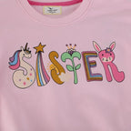 Toddler Baby Girls Cotton Sweater, Long Sleeve Crewneck Sweatshirt Pullover - Image 4