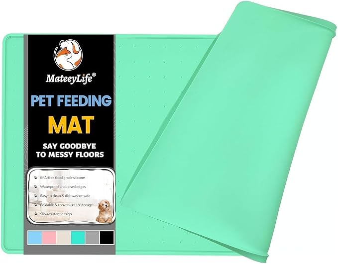 MateeyLife Dog & Cat Food Mat by MateeyLife