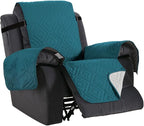 H.VERSAILTEX Reversible Quilted Recliner Covers Water Resistant Furniture by HVERSAILTEX