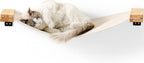 FUKUMARU Cat Wall Furniture, 34 x 13 inch Cats Hammock Shelves, Rubberwood by FUKUMARU