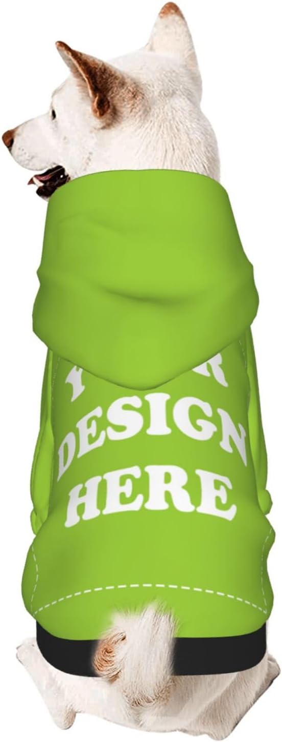 Dog Clothes, Custom Dog Hooded Sweatshirt, Personalized Pet Costume Robe Shirt by KMITBPN