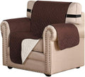 H.VERSAILTEX Reversible Chair Cover Furniture Protector Anti-Slip Couch Cover by HVERSAILTEX