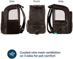 Sherpa Deluxe Guaranteed On Board Convertible Pet Carrier & Backpack - Image 4