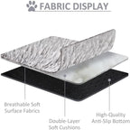Original Calming Donut Dog and Cat Bed in Shag Fur, Dog Beds - Image 2