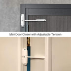 Safety Spring Door Closers, Adjustable Closing Door Hinge, Automatic Stopper - Image 4