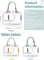 Portable Plastic Bird Cages Lightweight Waterproof Ventilated Travel Bird Cage - Image 2