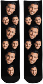 MyPupSocks Custom Personalized Photo Pet Face Socks, Cat and Dog Tracks Paws - Image 5