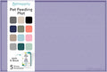 Dog Food Mat - 24x15 Raised Edges Dogs Mat by PETHAPPILY