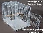 Collapsable Bird, Rabbit and Cat Carrier Travel Vet Carrier Cage - Image 3