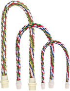 JW Pet Comfy Perch For Birds Flexible Multi-color Rope, Large - Image 5