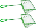 Aquarium Fishing Net Fish Tank Cleaning Tools Fine Mesh Net by AOODOOM