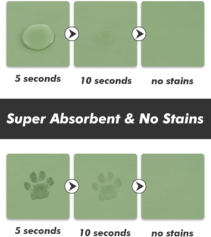 Absorbent Dog Food Mat-Dog Cat Mat - Image 2