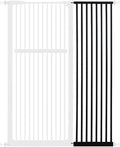 Lumizone Extra Tall Pet Gate 55.12" High Pressure Mounted 16.73" Wide Extension by Lumizone