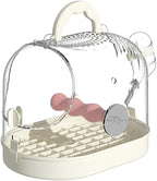 Versatile Birdcage for Travel Clear Bird Cage by Unknown