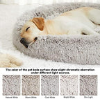 WESTERN HOME WH Calming Dog & Cat Donut Cuddler, Anti-Anxiety Warming Cozy Soft - Image 3