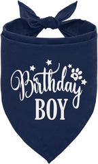 Happy Birthday Dog Bandana, Dog Bandana by corner+wind