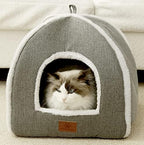 Cat Beds for Indoor -Cat Cave House Tent for Kittens and Laege Pets - Image 5