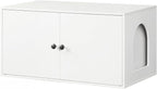 HOOBRO Cat Litter Box Enclosure, Hidden Litter Box Furniture by HOOBRO