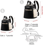 Pet Dog Carrier Backpack, cat Carrier Pouch, Small Dog Front Backpack, - Image 4