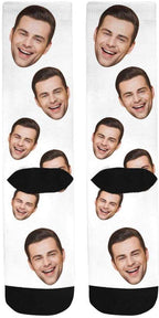MyPupSocks Custom Personalized Photo Pet Face Socks, Cat and Dog Tracks Paws - Image 5