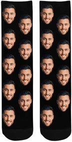 MyPupSocks Custom Personalized Photo Pet Face Socks, Cat and Dog Tracks Paws - Image 5