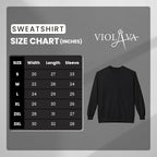 VIOLAVA Custom Cat Embroidered Christmas Sweatshirt – Personalized Pet Name - Image 7