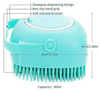 Pet Bath Massage Brush Puppy Dog Cat Grooming Cleaning Soft - Image 5