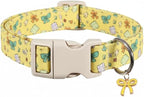 Small Dog Collar with Cute Bowtie Print, Girl Dog Collar by Britwicfr