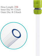 25ft Aquarium Vacuum Gravel Cleaner Fish Tank Cleaner Siphon Water Changer - Image 2