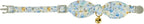 2 Pack Cotton Cat Collar, Removable Bowtie, Floral Pattern, Safety Breakaway - Image 7