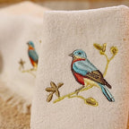 Avanti Linens - 3pc Towel Set, Soft & Absorbent, Nature Bathroom Decor - Image 2