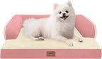 Small Dog Bed Orthopedic Washable Cat Bed Memory Foam Small Couch Sofa Indoor by Mekiy