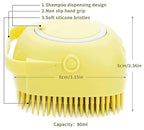 Pet Bath Massage Brush Puppy Dog Cat Grooming Cleaning Soft - Image 3