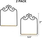2 Pack Hummingbird Swing Metal Frame Hummingbird Perch Wild Bird Swing - Image 2