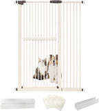 Lumizone Extra Tall Cat Gate 61.02" High Pressure Mounted Extra Wide by Lumizone