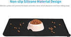 AUDWUD Silicone Waterproof Pet Feeding Mats, Anti Slip Bowl Pad, Dog Mat - Image 2