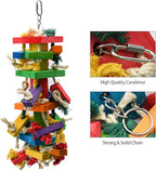 RUBY.Q Large Parrot Toy, 20in Bird Parrot Toy, African Grey and a Variety of - Image 3
