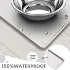 WePet Non-Slip Waterproof Pet Feeding Mat, 20x12 Inch - Image 4