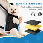 Dog Backpack Carrier, Adjustable Pet Front Carriers, Legs Out Carrying Sling - Image 4