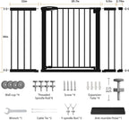 Mumeasy 36" Extra Tall Baby Gate - Image 2