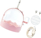 Clear Pet Carrier Travel Cage - Image 5