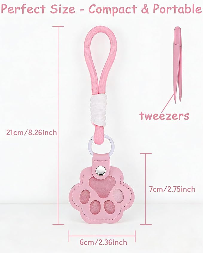 Paw Dog Hair Keychain - Image 8