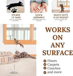 Cat Toys for Bored Indoor Adult Cats Any Surface Base Wand Stimulation Toys for - Image 3