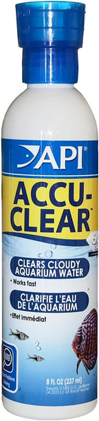 API ACCU-CLEAR Freshwater Aquarium Water Clarifier 8-Ounce Bottle by API