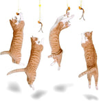 4 Bird Cat Wand Toy Refill for Indoor Cats, Interactive Birds Simulation Set - Image 7
