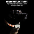 Collar Replacement Strap, Reflective Replacement Nylon Collar Strap Dog GPS - Image 2