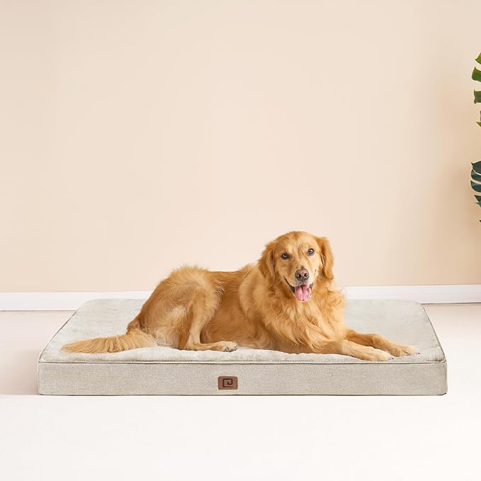 EHEYCIGA Waterproof Dog Bed Orthopedic 41"x27", Memory Foam Pet Bed - Image 8