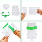 Automatic Bird Water Dispenser Parrot Water Feeder Bird Seed Food Container - Image 8